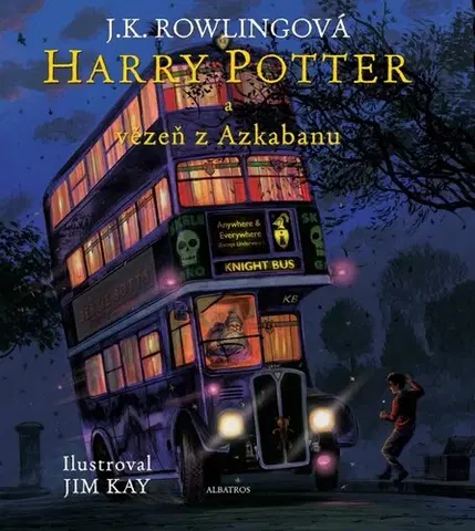 Fantasy, upíri Harry Potter a vězeň z Azkabanu - ilustrované vydání (2. vydanie) - Joanne K. Rowling,Jim Kay,Pavel Medek