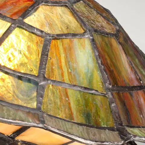 Vnútorné dekoratívne svietidlá Elstead Dekoračné LED svetlo Sawback v štýle Tiffany