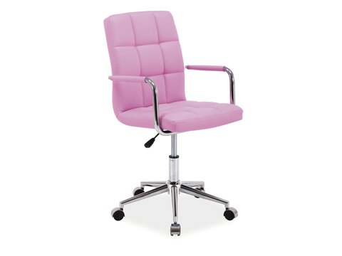 Kancelárske stoličky Signal Kancelárska stolička Q-022 ružová