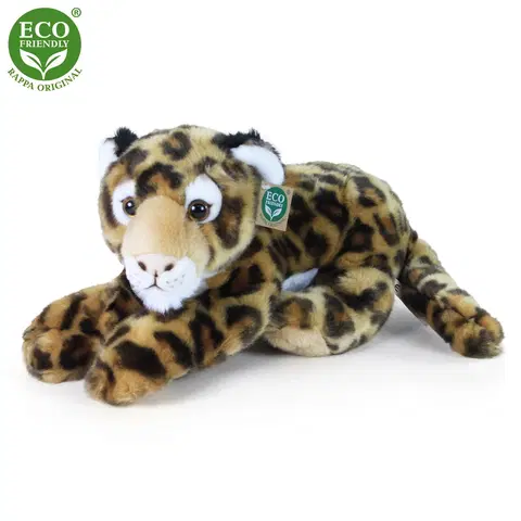 Plyšáci Plyšový leopard ležiaci 40 cm ECO-FRIENDLY