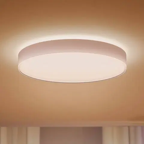 SmartHome stropné svietidlá Philips Hue Stropné svietidlo Philips Hue Enrave LED 55,1 cm biele