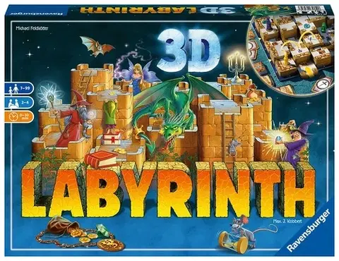 Rodinné hry Ravensburger Hra Labyrinth 3D Ravensburger