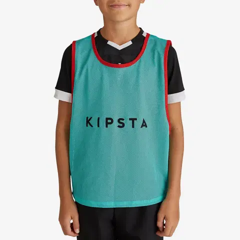 dresy Detský rozlišovací dres na kolektívne športy tyrkysový