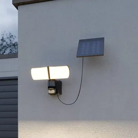 Solárne svetlá so senzorom pohybu Arcchio Arcchio Lissano súprava solárnych nástenných LED