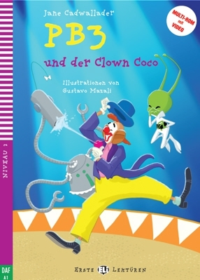 V cudzom jazyku ELI - N - Erste 2 - PB3 und der Clown Coco + CD - Jane Cadwallader