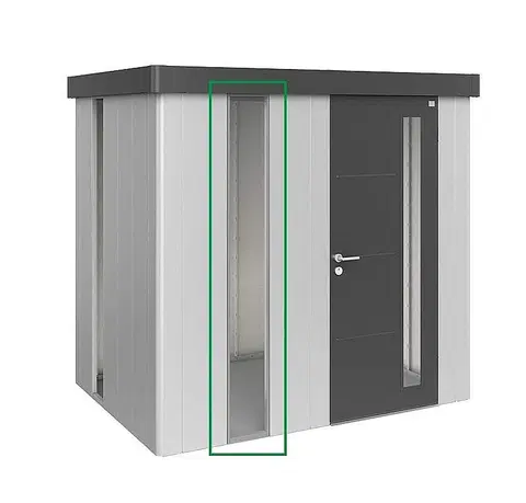 Príslušenstvo Biohort Panel z akrylového skla k domčeku Biohort NEO (tmavo šedá metalíza)