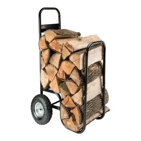 Príslušenstvo Vozík na palivové drevo, 52 x 57 x 107/73 cm, nosnost 80 kg