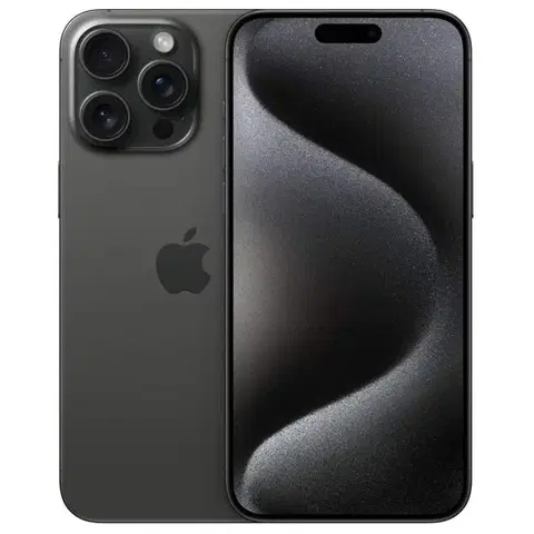 Mobilné telefóny Apple iPhone 15 Pro Max 1TB, titánová čierna MU7G3SXA
