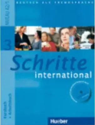 Učebnice a príručky Schritte International 3 Kursbuch + Arbeitsbuch mit CD