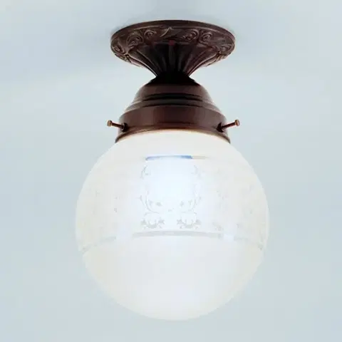 Stropné svietidlá Berliner Messinglampen Jack – ručne vyrobené stropné svietidlo