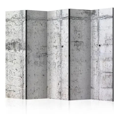 Paravány Paraván Concrete Wall Dekorhome 225x172 cm (5-dielny)