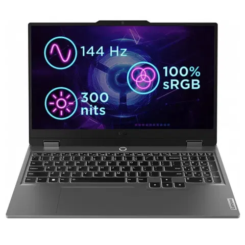 Notebooky Lenovo LOQ 15IAX9I Intel i5-12450HX, 16 GB, 512 GB-SSD, 15,6" FHD IPS, AG IntelARC, Win11 Home, Luna Grey 83FQ0003CK