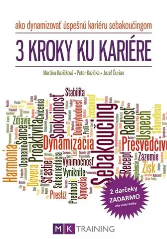 Motivačná literatúra - ostatné 3 kroky ku kariére - Martina Kazičková,Peter Kazička,Jozef Ďurian