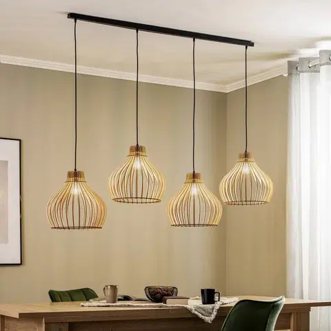 Závesné svietidlá TEMAR LIGHTING Závesná lampa ZW Bec 380, 4-plameňová