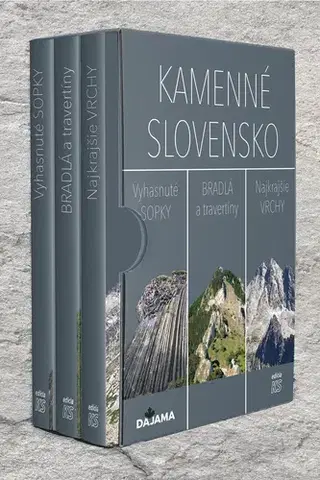 Slovensko a Česká republika Trilógia: Kamenné Slovensko (v obale) - Ján Lacika