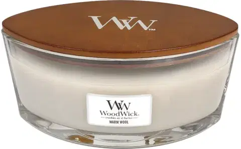 Kolekcia Ellipse WoodWick WoodWick sviečka loď Warm Wool