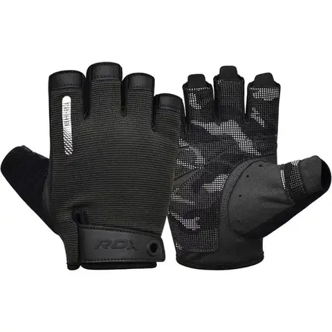 Rukavice na cvičenie RDX Sports Fitness rukavice T2 Black  S