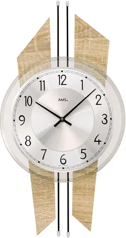 NÁSTENNÉ HODINY AMS Dizajnové nástenné hodiny AMS 9625, 45 cm