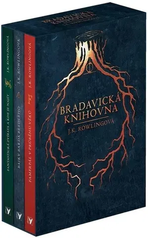 Fantasy, upíri Bradavická knihovna - BOX, 2. vydání - Joanne K. Rowling,Pavel Medek