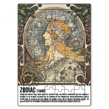 Limitovaná edícia Presco Group Puzzle Zodiac 54 Mucha