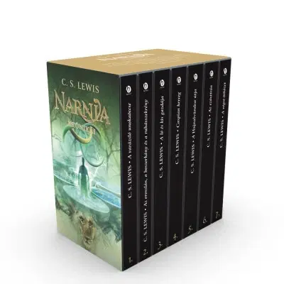Dobrodružstvo, napätie, western Narnia krónikái - díszdobozos kiadás - C.S. Lewis,Kolektív autorov