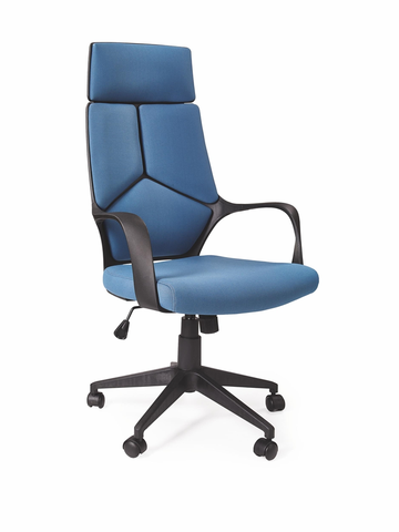 Kancelárske stoličky HALMAR Voyager kancelárske kreslo s podrúčkami modrá