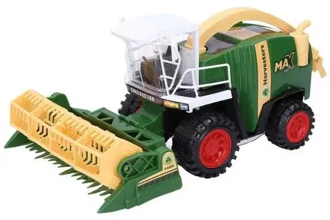 Hračky - dopravné stroje a traktory WIKY - Kombajn na zotrvačník 26cm, Mix Produktov