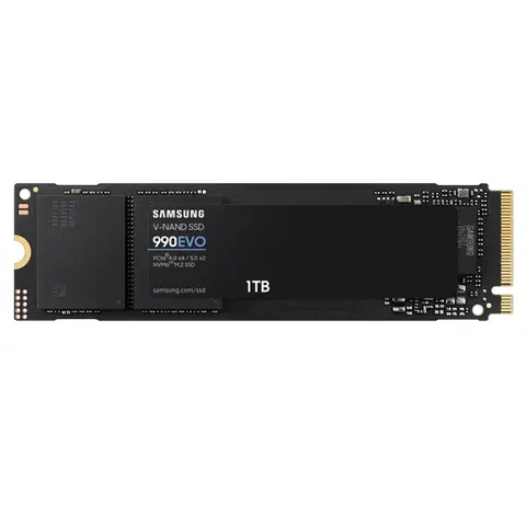 Pevné disky Samsung SSD 990 EVO, 1TB, NVMe 2.0 MZ-V9E1T0BW