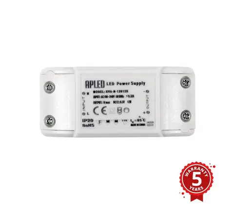 Poštové schránky APLED APLED - LED Elektronický transformátor DRIVER 12W/12V/1A 