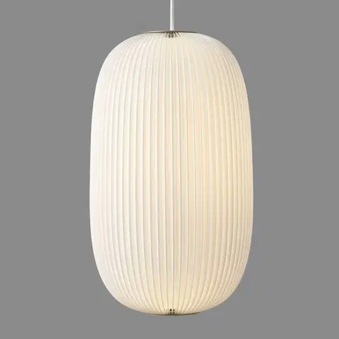 Závesné svietidlá LE KLINT LE KLINT Lamella 1 – dizajnová závesná lampa zlatá