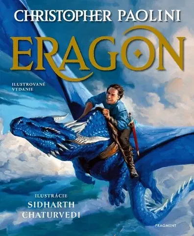 Fantasy, upíri Eragon - ilustrované vydanie - Christopher Paolini,Sidharth Chaturvedi,Viktória Floreková,Zdenka Buntová