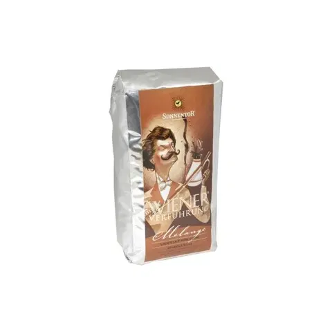 Ostatné nápoje Sonnentor BIO Káva Viedenské pokušenie Melange zrnková 4 x 500 g