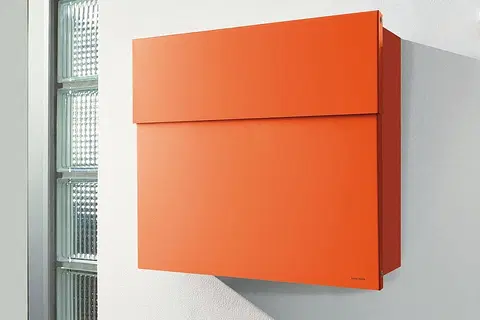 Poštové schránky Radius design cologne Schránka na listy RADIUS DESIGN (LETTERMANN 4 orange 560A) oranžová