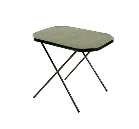 Jedálenské stoly Dajar Stôl Camping 53x70 - zelený