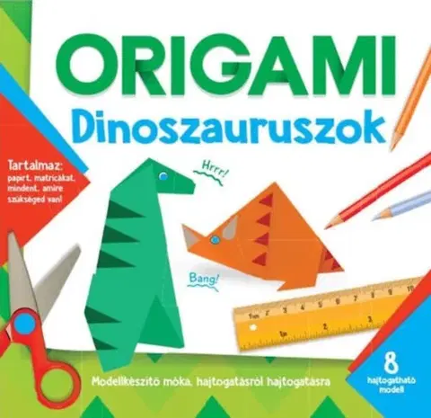 Pre deti a mládež - ostatné Origami - Dinoszauruszok