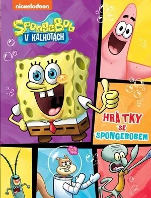 Pre deti a mládež - ostatné Hrátky se SpongeBobem - Kolektív autorov,Andrew Farley,Biz Hull