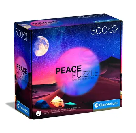 500 dielikov Relaxačné puzzle Starry Night Dream 500 Clementoni