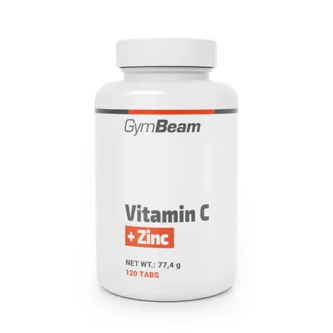 Vitamín C GymBeam Vitamín C + zinok 120 tab.