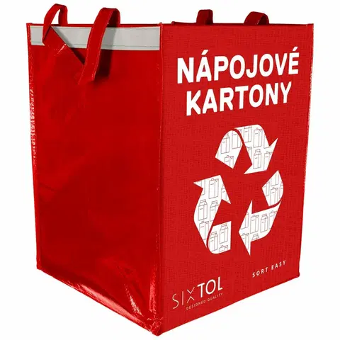 Odpadkové koše Sixtol Taška na triedený odpad SORT EASY CARTON, 36 l