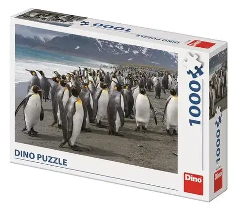 1000 dielikov Dino Toys Puzzle Tučniaci 1000 Dino