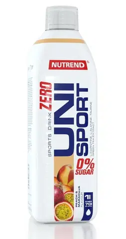 Iontové nápoje Zero UniSport (sirup na spaľovanie tukov) - Nutrend 1000 ml. Broskyňa+Maracuja