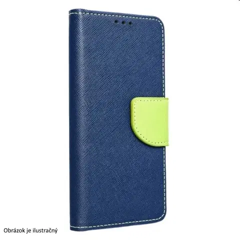 Puzdrá na mobilné telefóny Puzdro FANCY Book pre Xiaomi Redmi Note 11 Pro+ 5G, modrézelené TEL155956