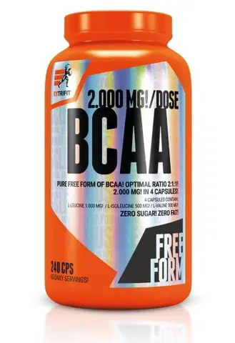 BCAA BCAA 2000 mg Optimal Ratio 2:1:1 - Extrifit 240 kaps.