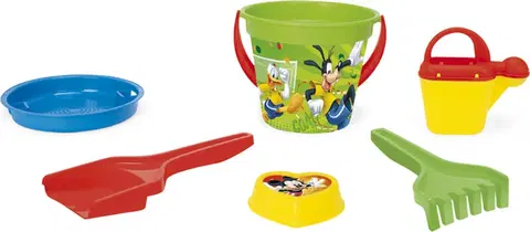 Hračky na záhradu WADER - Sada do piesku IML - 6 ks - Mickey Mouse