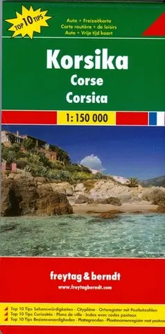 Do auta Korzika 1:150 000 Automapa