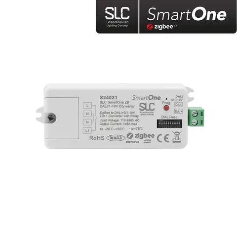 Elektrické materiály The Light Group SLC SmartOne prevodník signálu ZigBee k DALI/1-10V