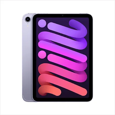 Tablety Apple iPad mini (2021) Wi-Fi + Cellular 64GB, fialová MK8E3FDA