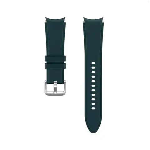 Príslušenstvo k wearables Náhradný športový remienok s ryhovaním pre Samsung Galaxy Watch4 (veľkosť S/M), green