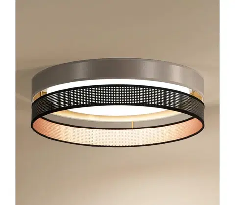 Svietidlá   - LED Stropné svietidlo ROLLER DUO SHINY LED/24W/230V strieborná/čierna 