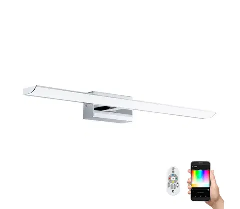 Kúpeľňové zrkadlá Eglo Eglo 98451 - LED RGB Stmievateľné kúpelňové osvetlenie LED/15,6W/230V IP44 + DO 